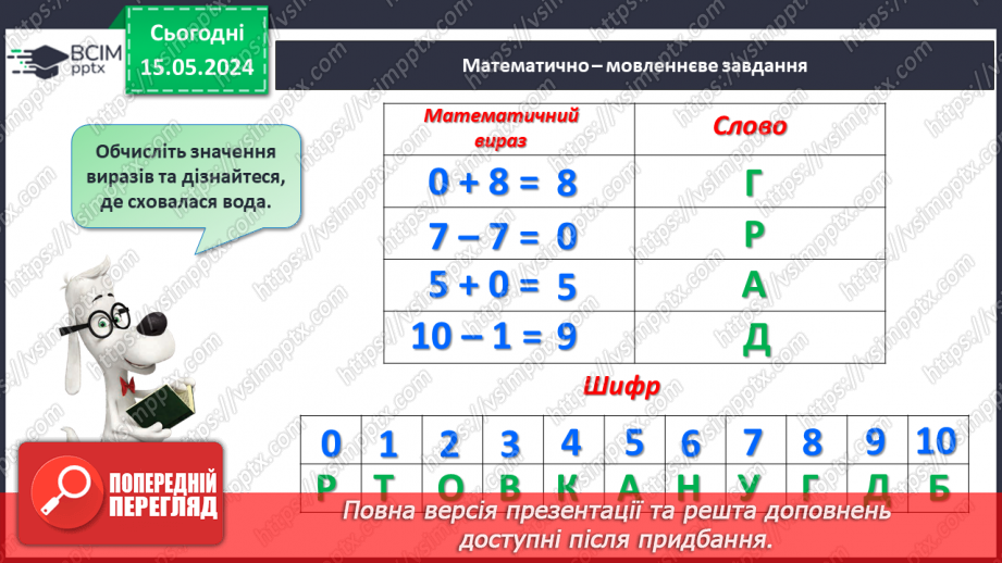 №062 - Додавання і віднімання чисел 8 і 9.32 №062 - Додавання і віднімання чисел 8 і 9.32
