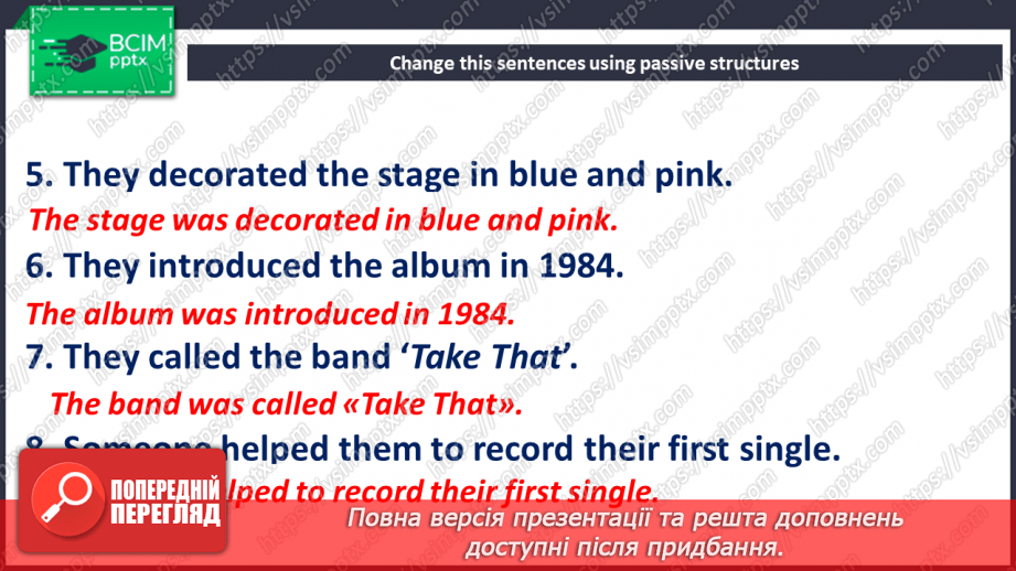№067 - Grammar. Past Simple Passive9 №067 - Grammar. Past Simple Passive9