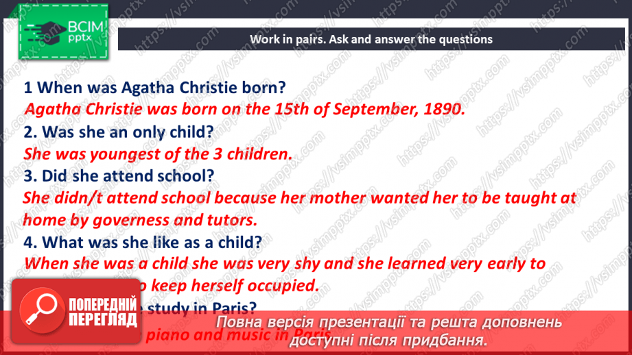 №076-77 - Pages for Readers. A Biography of Agatha Christie15 №076-77 - Pages for Readers. A Biography of Agatha Christie15