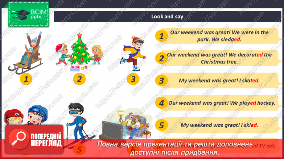 №079 - UNIT 7. Rest and Hobbies.  Winter Is Fun!18 №079 - UNIT 7. Rest and Hobbies.  Winter Is Fun!18