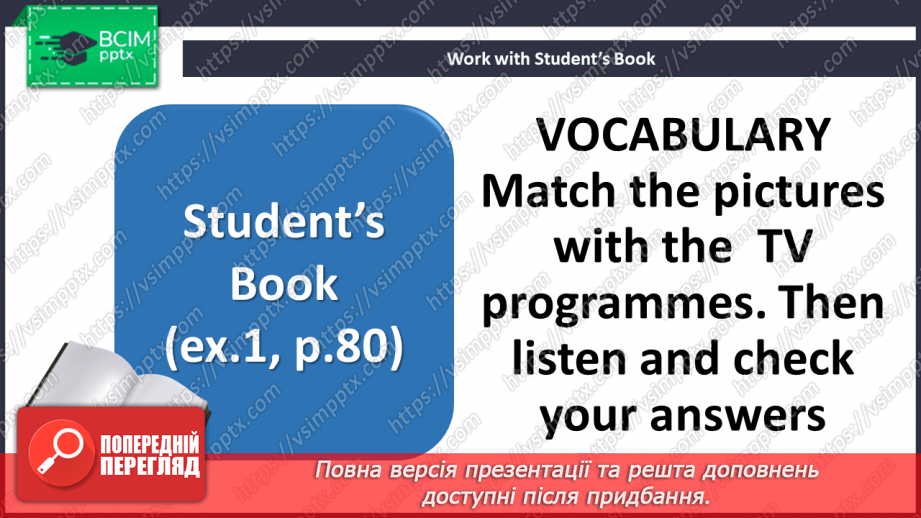 №082 - TV programmes8 №082 - TV programmes8