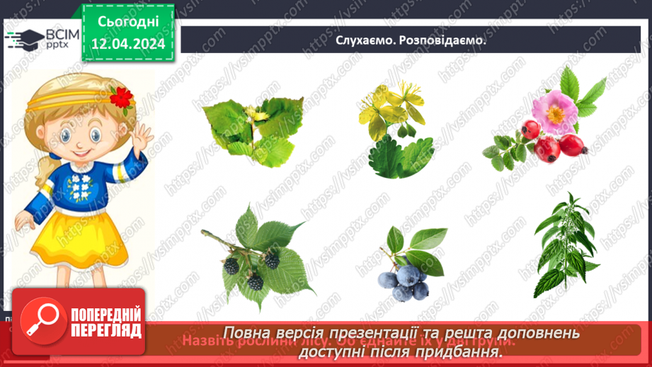 №093 - Тема «Рослини рідного краю»6 №093 - Тема «Рослини рідного краю»6