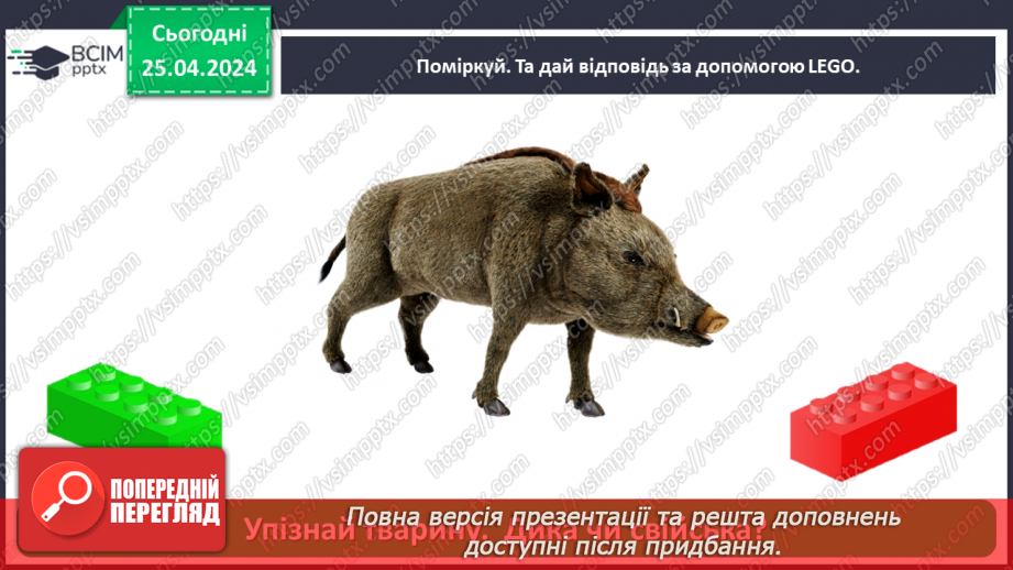 №097 - «Яких свійських тварин вирощують у рідному краї»28 №097 - «Яких свійських тварин вирощують у рідному краї»28