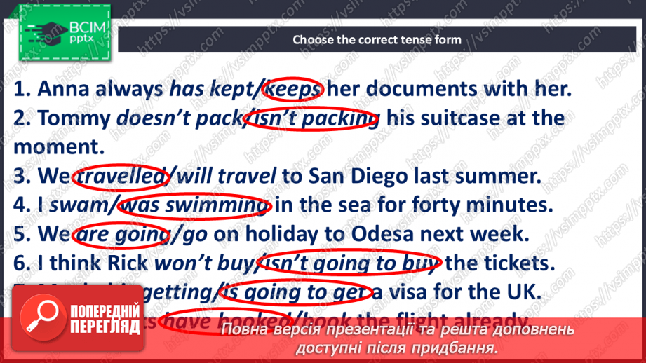 №108 - Where to go? Grammar: Mixed Tenses11 №108 - Where to go? Grammar: Mixed Tenses11