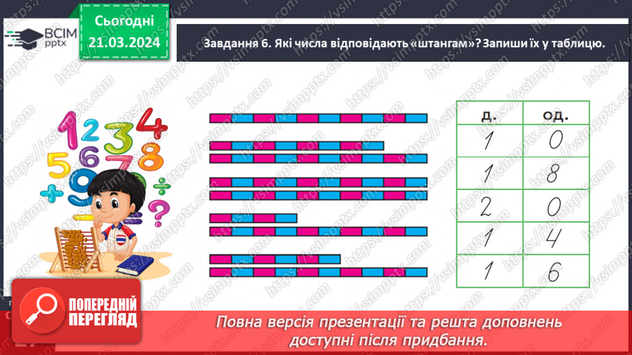 №110 - Записуємо числа другого десятка.18 №110 - Записуємо числа другого десятка.18