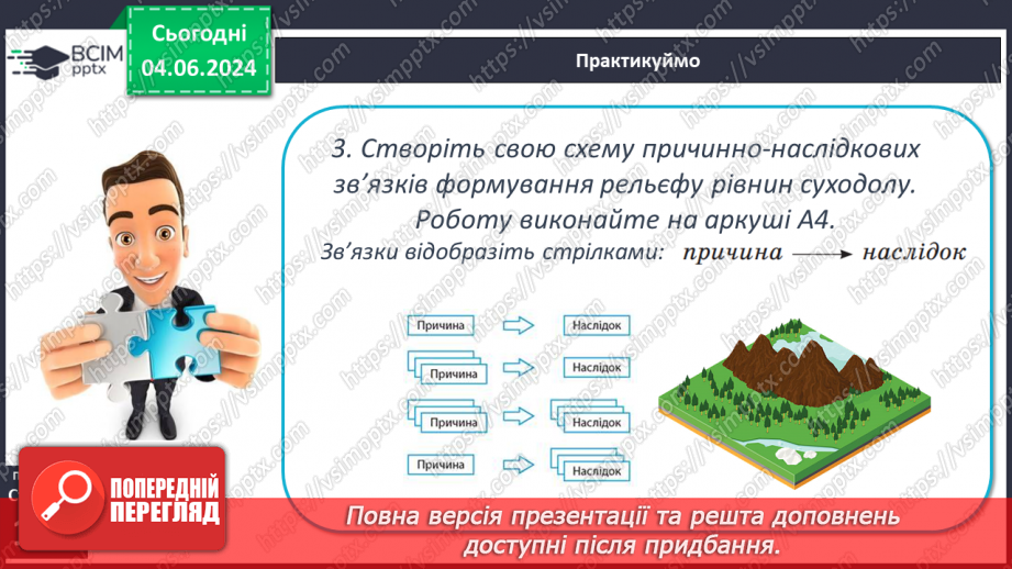 №23 - Форми рельєфу поверхні Землі. Рельєф суходолу.  Рівнини. Фізична карта світу, півкуль, України. Практична робота: Позначення на контурній карті рівнин.23 №23 - Форми рельєфу поверхні Землі. Рельєф суходолу.  Рівнини. Фізична карта світу, півкуль, України. Практична робота: Позначення на контурній карті рівнин.23