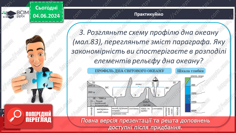 №25 - Рельєф дна океану. Практична робота: Позначення на контурній карті западин.23 №25 - Рельєф дна океану. Практична робота: Позначення на контурній карті западин.23