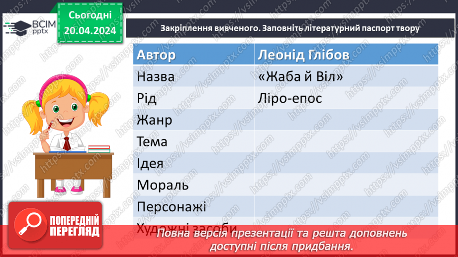 №64 - Леонід Глібов «Жаба і Віл». Викриття пихатості в байці14 №64 - Леонід Глібов «Жаба і Віл». Викриття пихатості в байці14