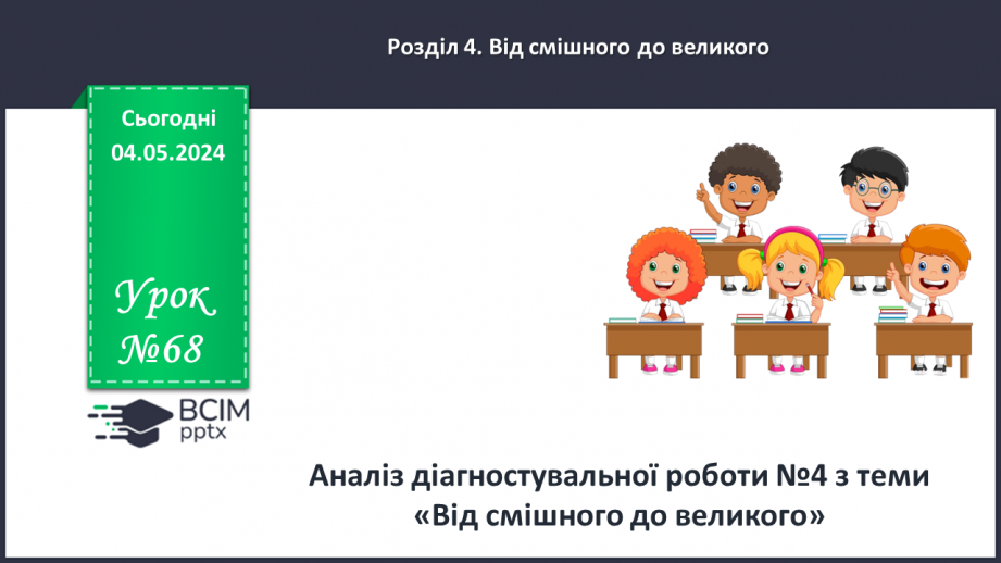 №68 - Аналіз діагностувальної роботи0 №68 - Аналіз діагностувальної роботи0